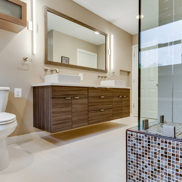 Transitional Bathroom Remodel Vienna, VA