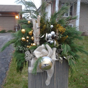 Winter Seasonal Planters
