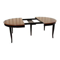 Mortise & Tenon Custom Furniture Store in Los Angeles - Oval French Country Extension Dining Table leaf - Products