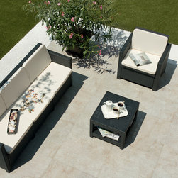 White Quartz Porcelain Paving - Paving, Stones & Walling