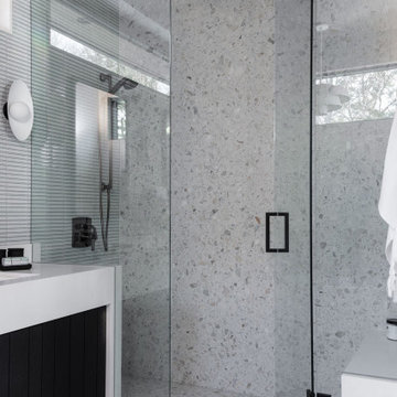 Modern Custom Bathroom Renovation with Stunning Walk-In Shower