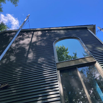 Forest Green CertainTeed Monogram Vinyl Siding Installation in Davisburg, MI
