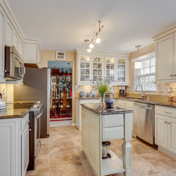 Traditional French Country Kitchen Remodel Springfield VA by Reico Kitchen & Bat