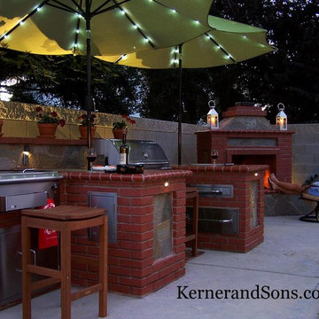 Outdoor Masonry Kitchens
