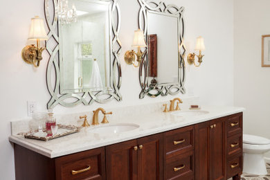 Master Bathroom Retreat with Vintage Touches