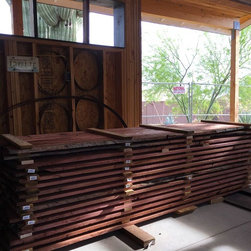 Live edge slabs - Bookcases