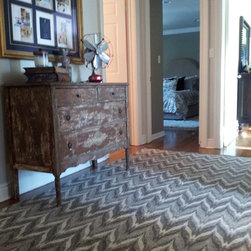 Flat Weave on Steps and Hall way - 絨毯