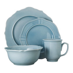 Threshold&trade; 16 Piece Wellsbridge Dinnerware Set - Aqua - Products