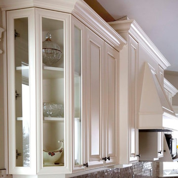 Glass Corner Cabinet