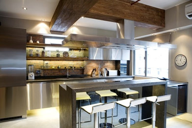 Design ideas for a kitchen in Hong Kong.