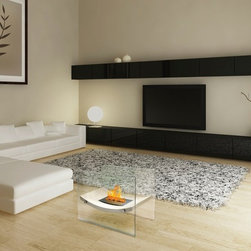 Anywhere Fireplace Broadway Floor Standing Fireplace - Indoor Fireplaces