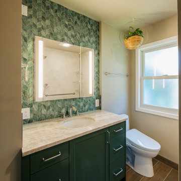Maplewood Nature-Inspired Bathroom - Portland, Oregon