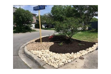 Before and After Landscaping in San Antonio, TX