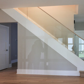 Project #60 | Contemporary Staircase with Frameless Glass