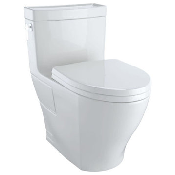 TOTO MS626124CEFG Aimes 1.28 GPF One-Piece Elongated Toilet - Colonial White