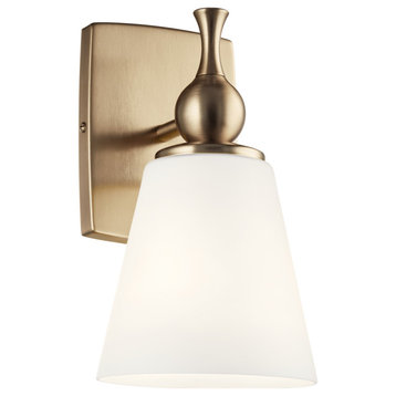 Cosabella 11" Wall Sconce in Champagne Bronze