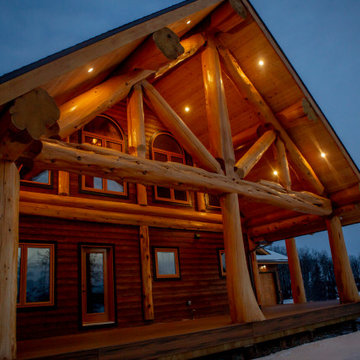 The Alberta Ranch Post & Beam Design