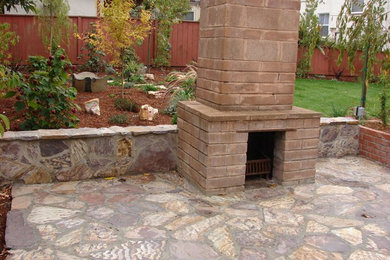 Outdoor Fireplace and Patio