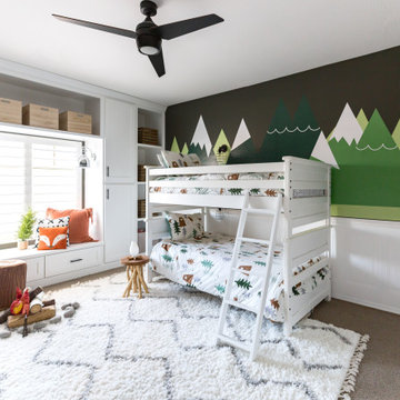 Transitional Office + Kids Camping Room
