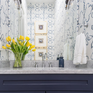 Transitional Powder Room