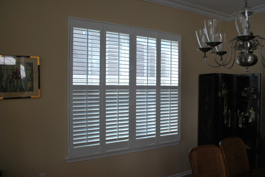 White Plantation Shutters