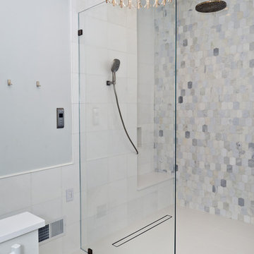 Undeniably a Spa Feeling in a Stunning Master Bathroom Remodel in Haymarket VA