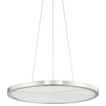 Hudson Valley Lighting - Hudson Valley Lighting 6324-PN Eastpt, 24" 30W 1 LED Pendant - Our Eastport collection draws inspiration from anEastport 24 Inch 30W Polished Nickel AlabUL: Suitable for damp locations Energy Star Qualified: n/a ADA Certified: n/a  *Number of Lights: 1-*Wattage:30w LED bulb(s) *Bulb Included:No *Bulb Type:LED *Finish Type:Polished Nickel
