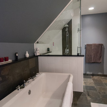 Attic to Bathroom Conversion