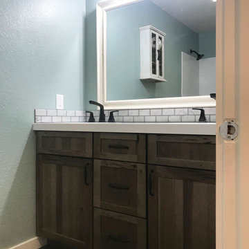 Sparkling White Bathroom Renovation