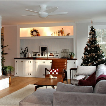 Custom Shelving Living Room
