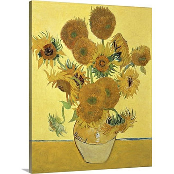 "Sunflowers, 1888" Premium Thick-Wrap Canvas Wall Art, 18"x24"