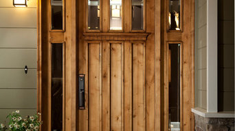 Custom Craftsman Entry Door
