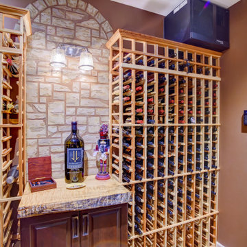 His & Hers Wine Room