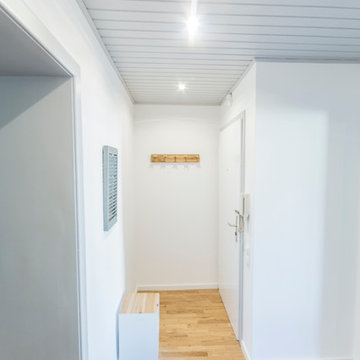 Striking small apartment renovation