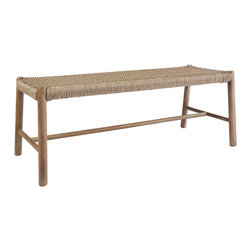 John Lewis Croft Collection Islay 3-Seat Dining Bench - Garden Dining Chairs