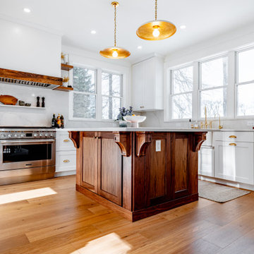 White Kitchen with Character
