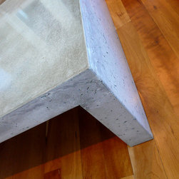 Concrete Ledge Modern Cocktail Table - Products