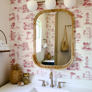 Beach Bungalow Powder Room