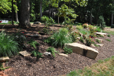 Design ideas for a traditional landscaping in Charlotte.