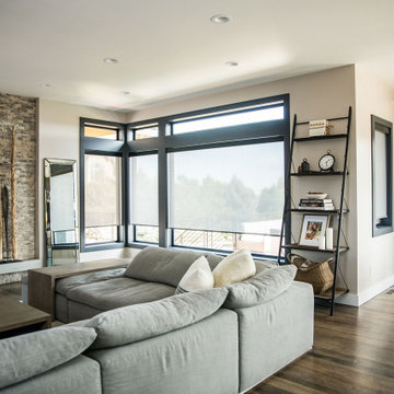 Roller Shades, Cornices and Drapery