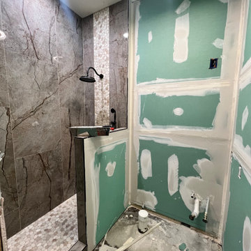 Home Addition with New Custom Design-Built Bathroom | Red Oak Cottage (Before)