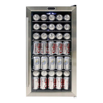 Whynter Beverage Refrigerator - Stainless Steel With Internal Fan