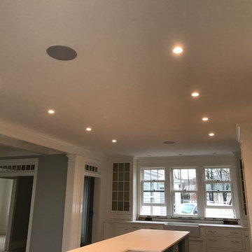 In wall architectural speakers