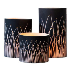Tabbatha Henry - Firefly Luminaire, Black, 4" - Outdoor Wall Lights And Sconces
