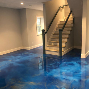 Custom Seamless Floor
