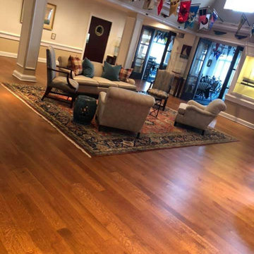 Rifted & Quarter Floors- American Cherry Medallion