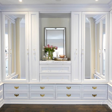 DIY Custom Dressing Room Walk-in Closet