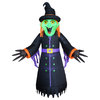 Halloween Inflatable Witch, 8'