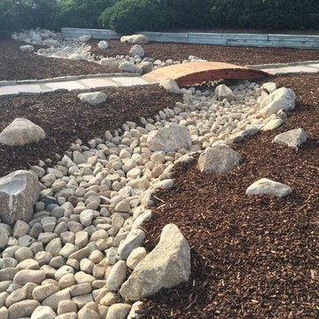 Santa Barbara Dry River Bed Installation