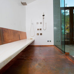 Custom Copper Shower Pan - Shower Pans And Bases